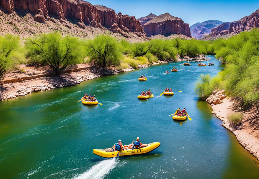 Salt River Tubing in Arizona